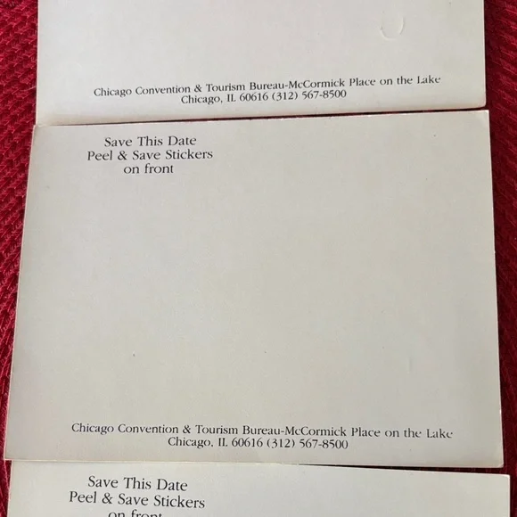 Chicago Don't Miss It! Stickers Rare - Vintage - Picture 3 of 5